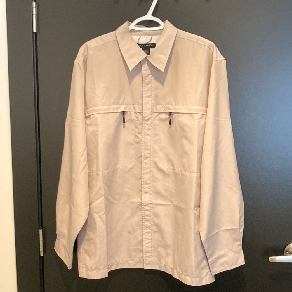 BLUE HARBOR Collared Full Sleeve Shirt